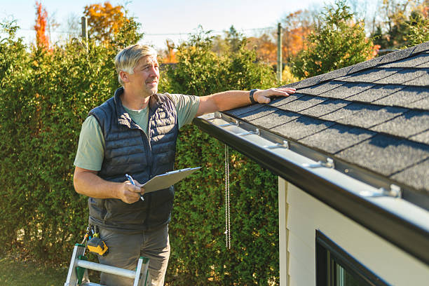 Professional Flat Roof Repair technician working in Ramer, TN